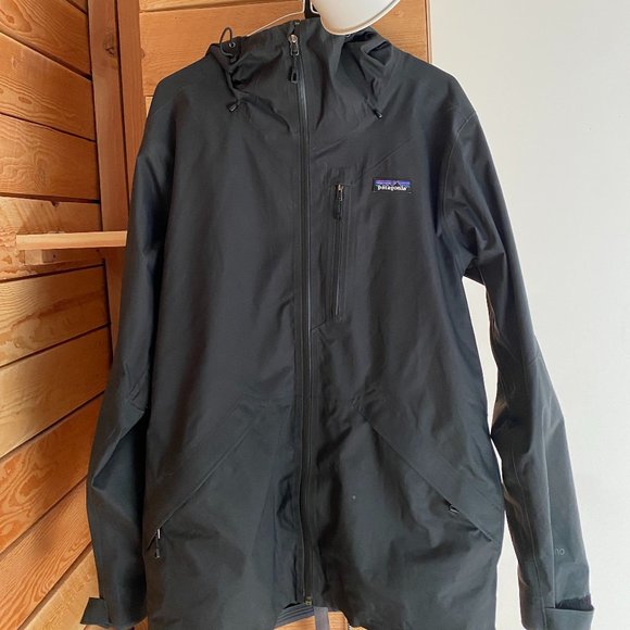 Patagonia Snowshot Hardshell Black Size Small - Picture 1 of 3